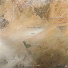 NASA imagen de Lago Chad